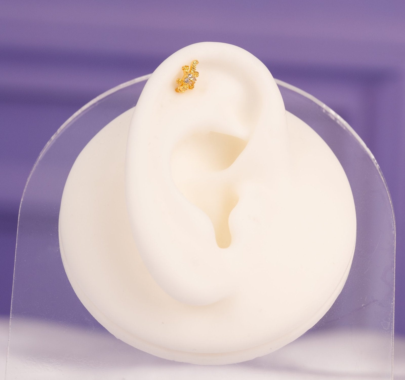 Piercing Iguana Dorado