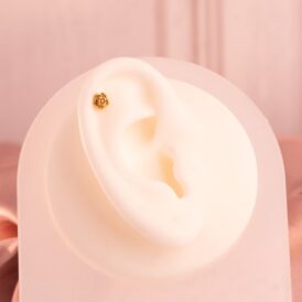 Piercing Rosa Dorada Piercing Rosa Dorada