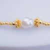Pulsera Perla Dorada