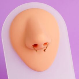 Septum Magnético Falso Noa Dorado Septum Magnético Falso Noa Dorado