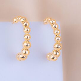 Candongas Esferas Doradas