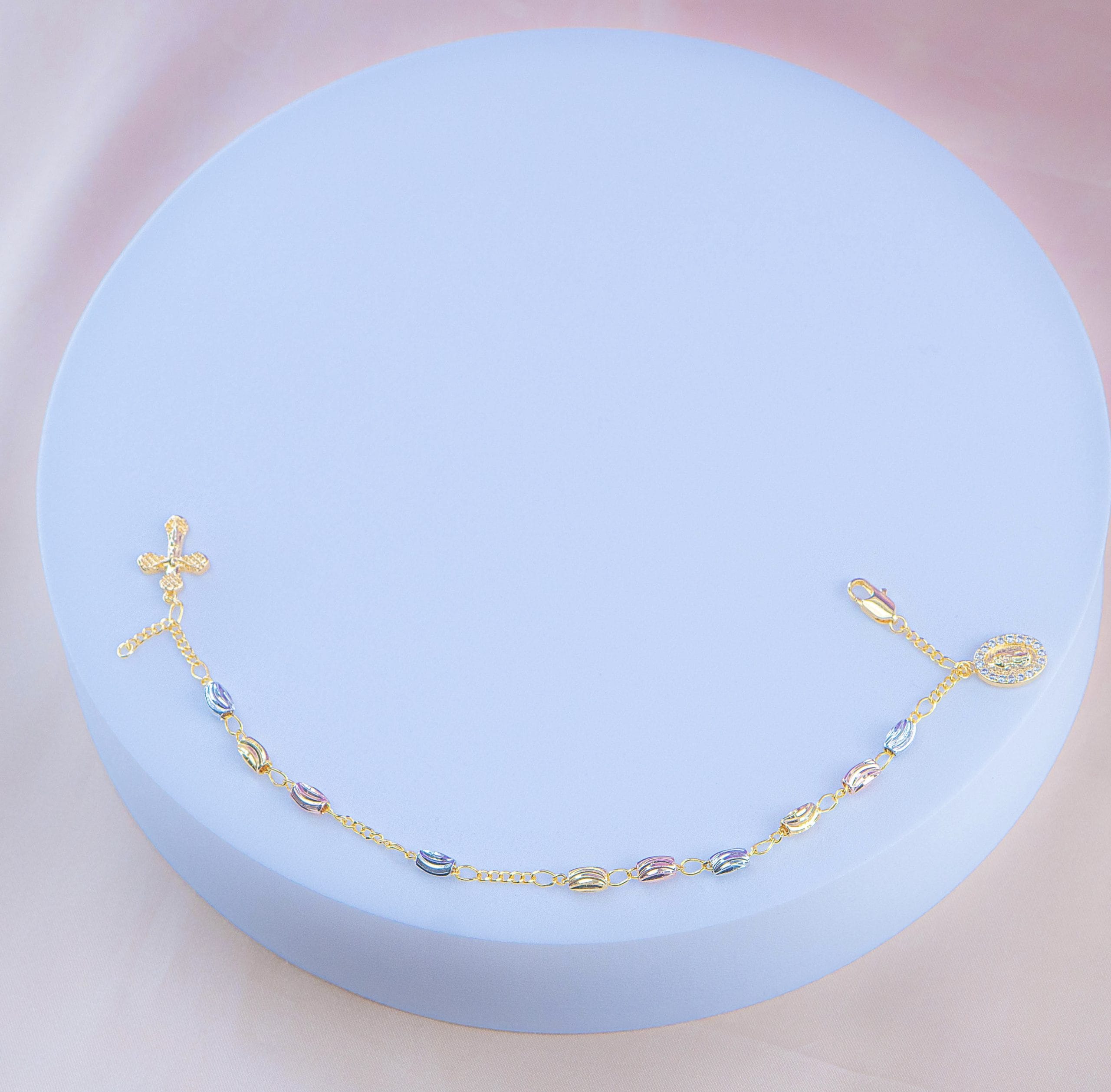 Denario Virgen Tricolor