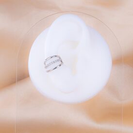 Ear Cuff Nova Plateado