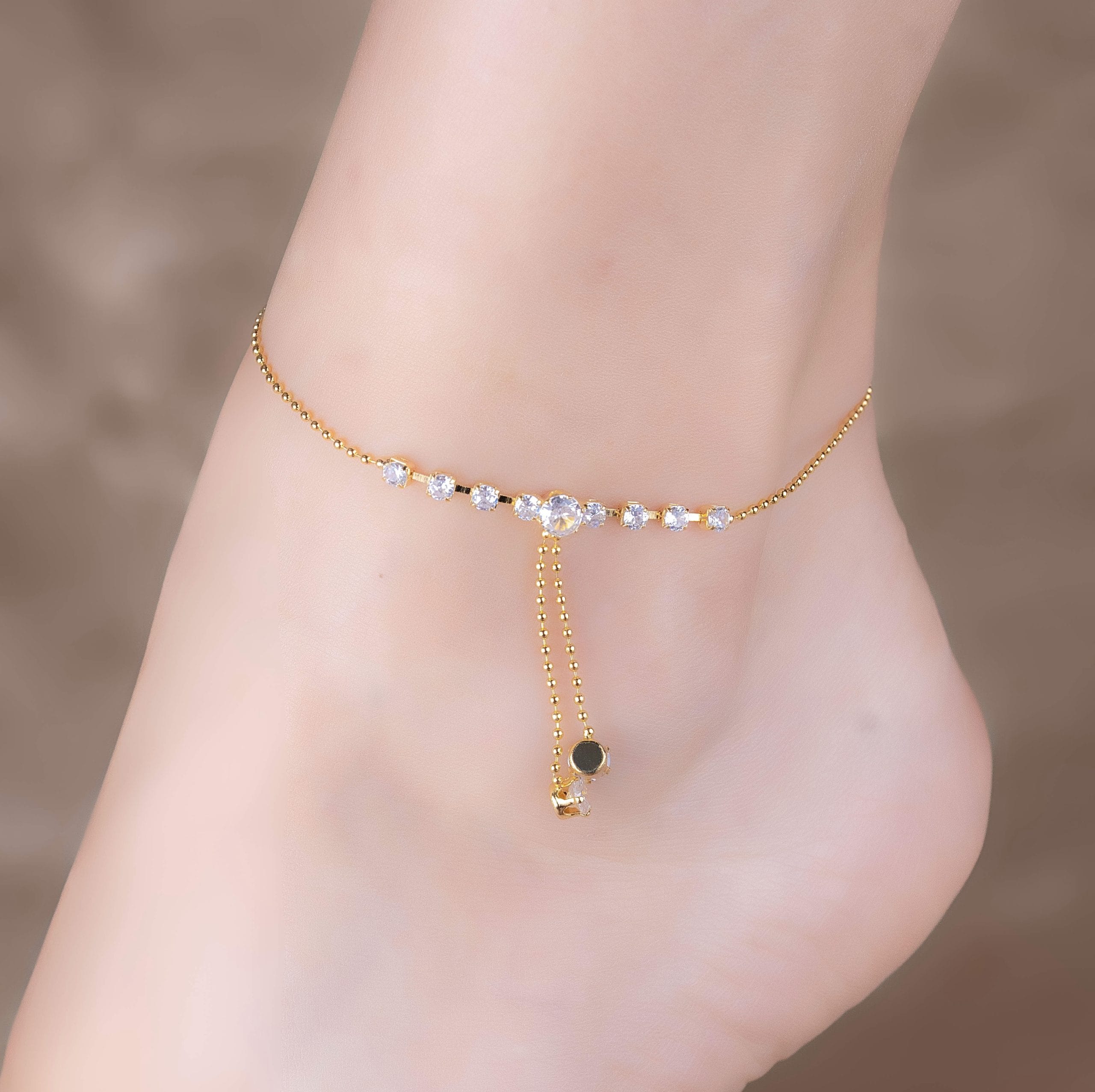 Tobillera Lucenia Dorada