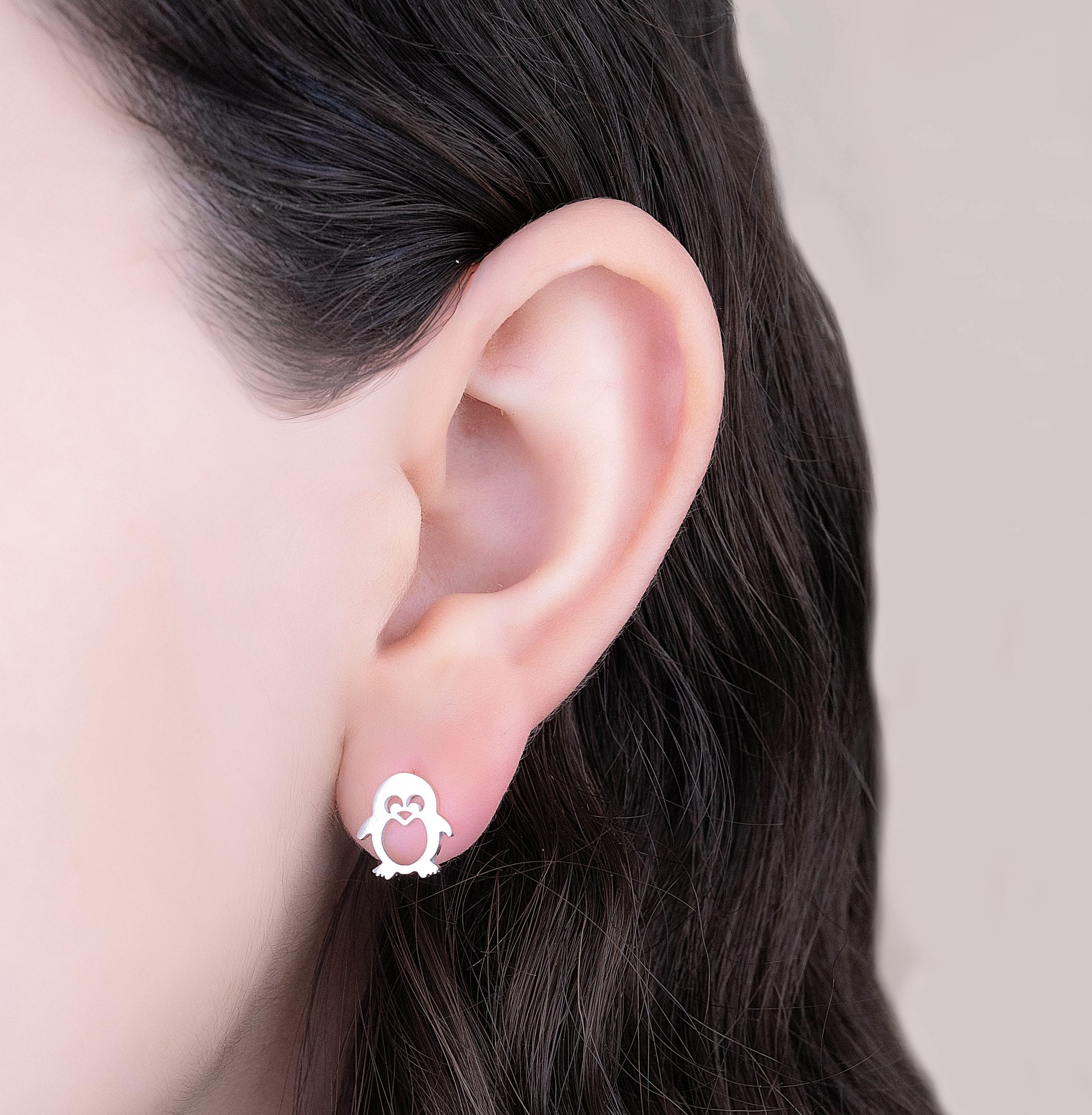 Topitos Pingüinos Plateados