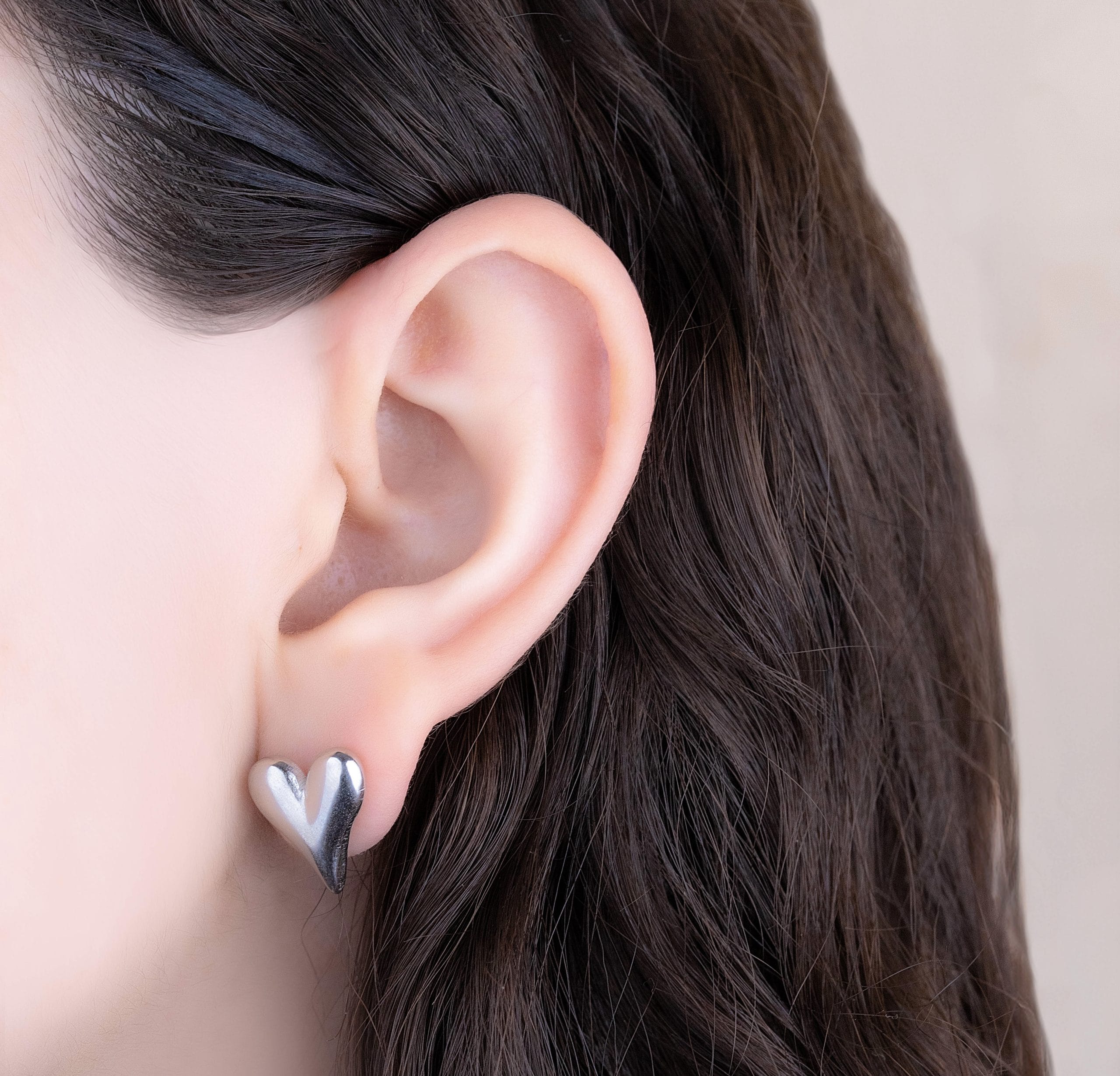 Topos Corazones Plateados